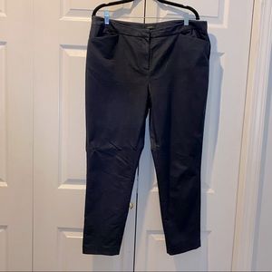 Halogen “denim blue” ankle pants, size 16